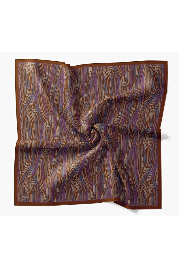 Velora Scarf Modern Zebra Tile