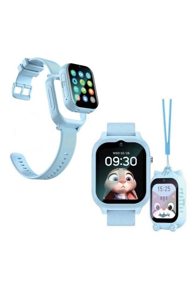 2025 4G Kids Smart Watch with Video Calling & GPS – IP67 Waterproof, 700mAh Long Battery, SOS Alarm, Two-Way Call, 1.83" HD Screen, Child Safety Smartwatch with SIM Card Support – Perfect Gif