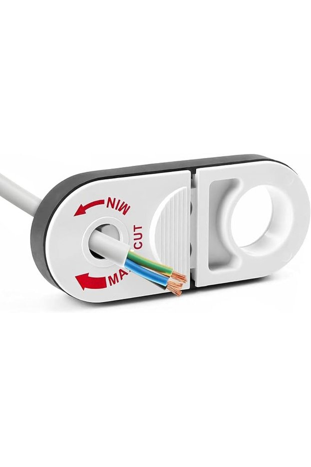 Portable Network Wire Stripper Tool, Universal Ring-Type Cable Stripper for Cat5e, Cat6, Cat7, Cat8