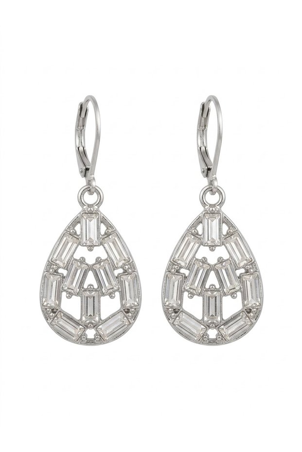 Women's Stylish Earrings with Stones and Dangles, Non-Tarnishing, Rust-Proof, Gift Boxed Women's Earrings