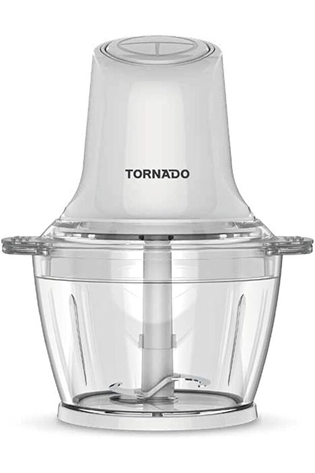 Tornado Plastic Bowl Chopper Food Processor, 1 Liter, 400 Watt, 1 Speed, Tmc385-Gs