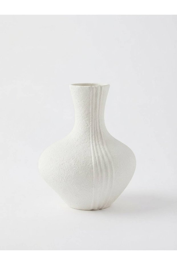 Modern Design White Ceramic Vase