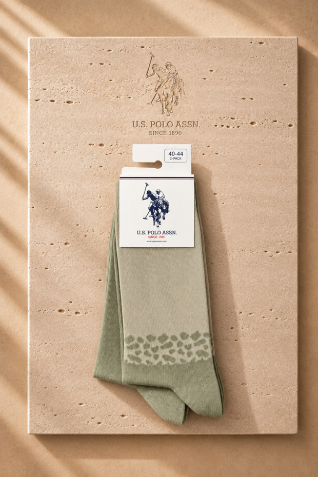 2 Pack Men's Cotton Socks