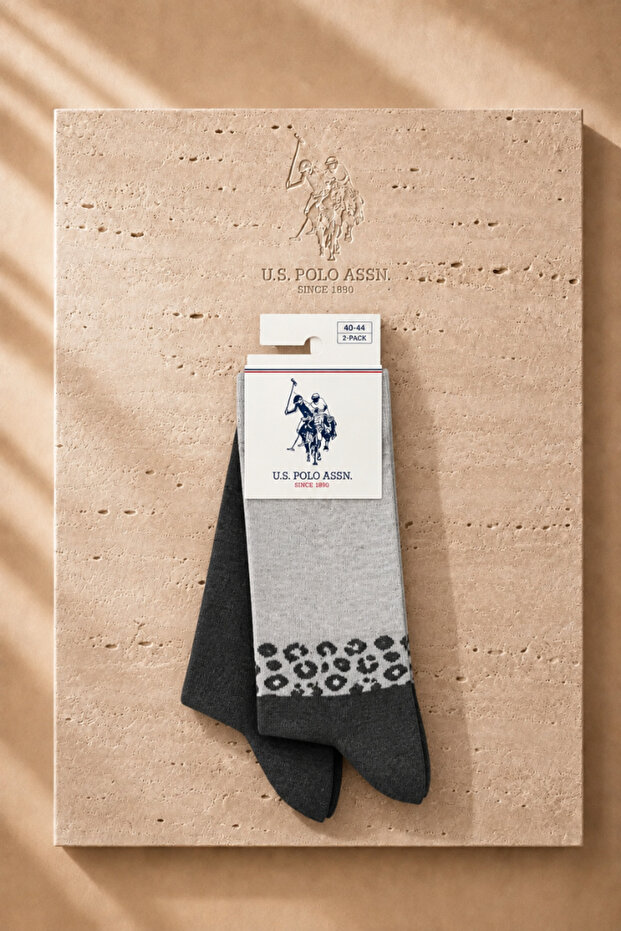 2 Pack Men's Cotton Socks