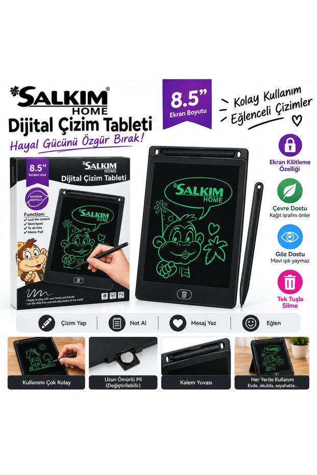 8.5 Inch Digital Kids Tablet – Educational and Fun Children's Tablet