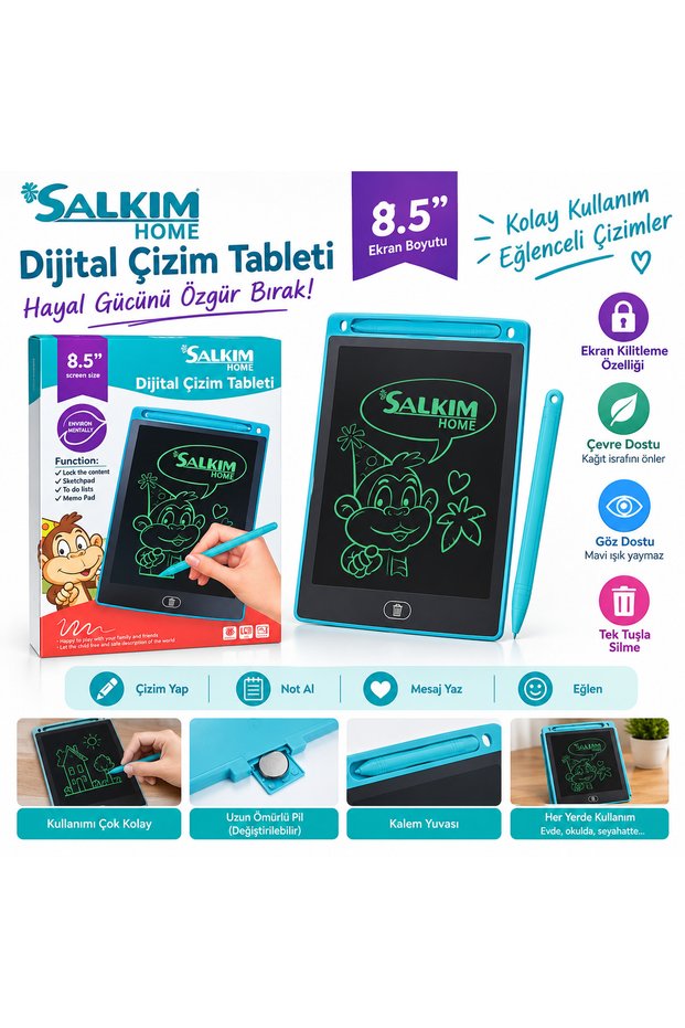 8.5 Inch Digital Kids Tablet – Educational and Fun Children's Tablet