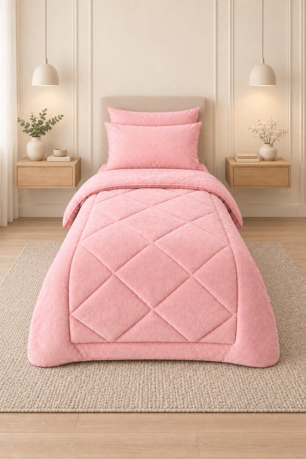 Wellsoft Single Quilt | Double Sided 155X215 | 100% Cotton