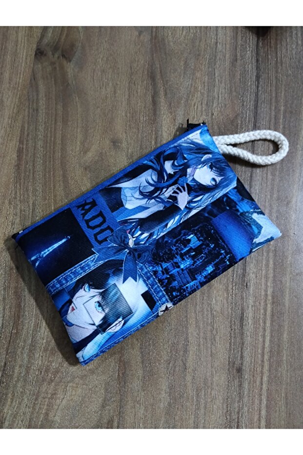 Owl Bag Vocaloid Ado Patterned Design Wallet Pen Holder Bag Organizer