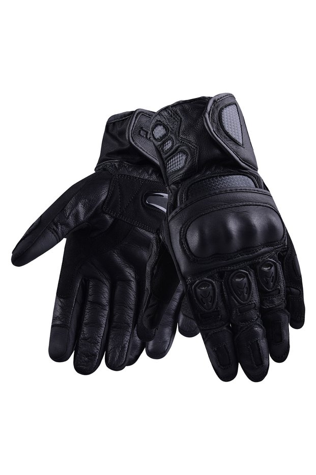 Vanguard H2O Black Winter Motorcycle Gloves