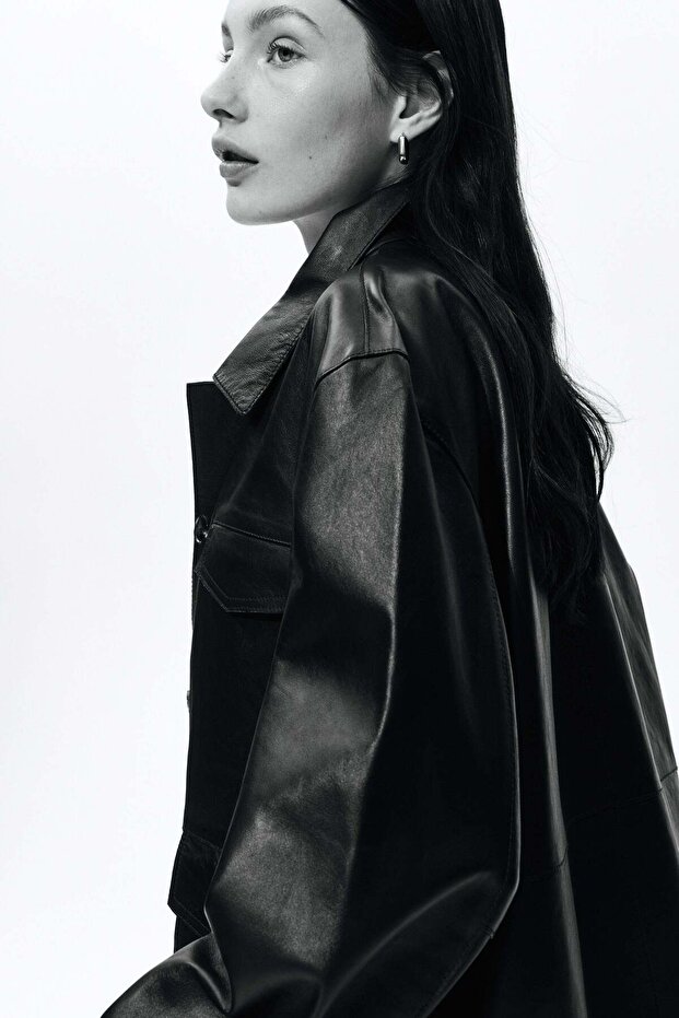 Leather jacket