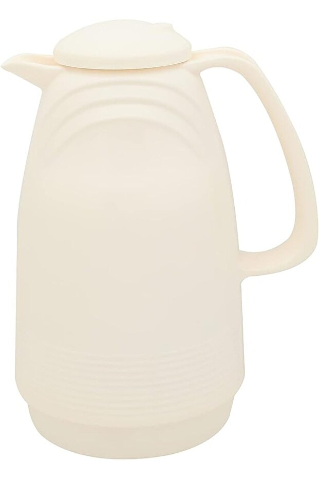 Hot And Cold Vacuum Flask, Thermos Flask, 1 Ltr, Beige