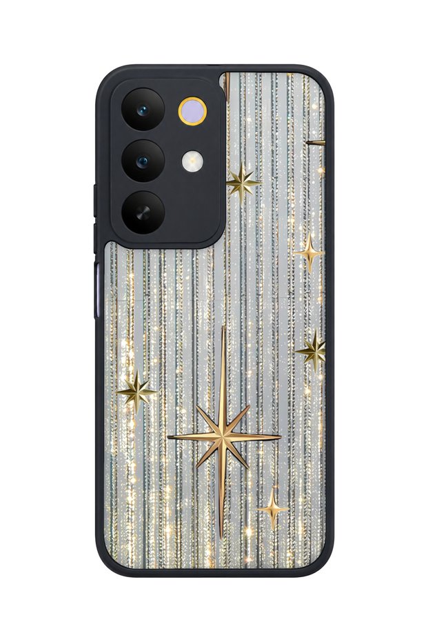 C85 5g Compatible Glitter Patterned Camera Protected Shockproof Case