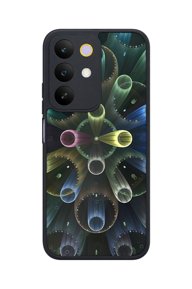 C85 5g Compatible Cell Patterned Camera Protected Shockproof Case