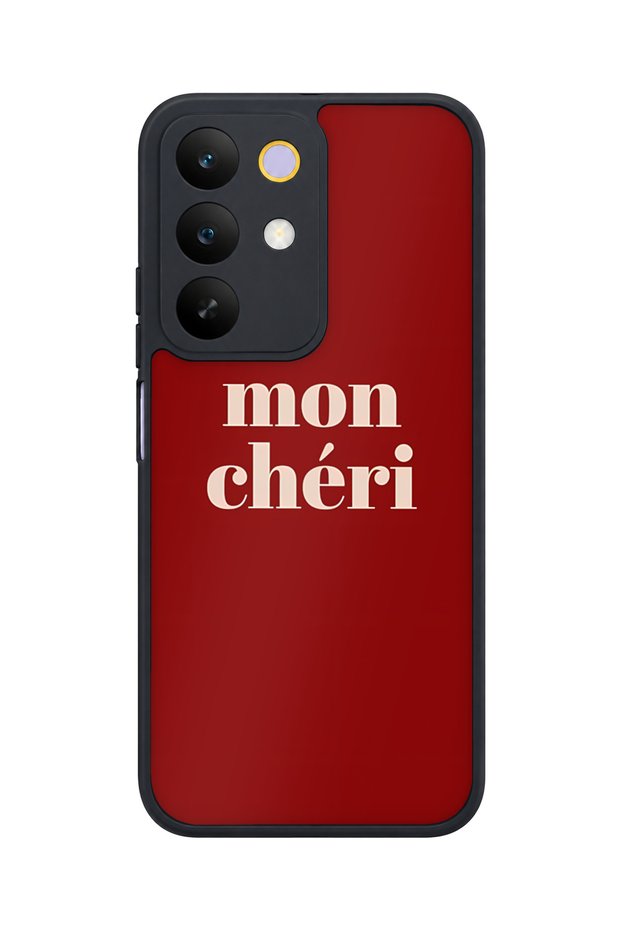 C85 5g Compatible Moncheri Patterned Camera Protected Shockproof Case