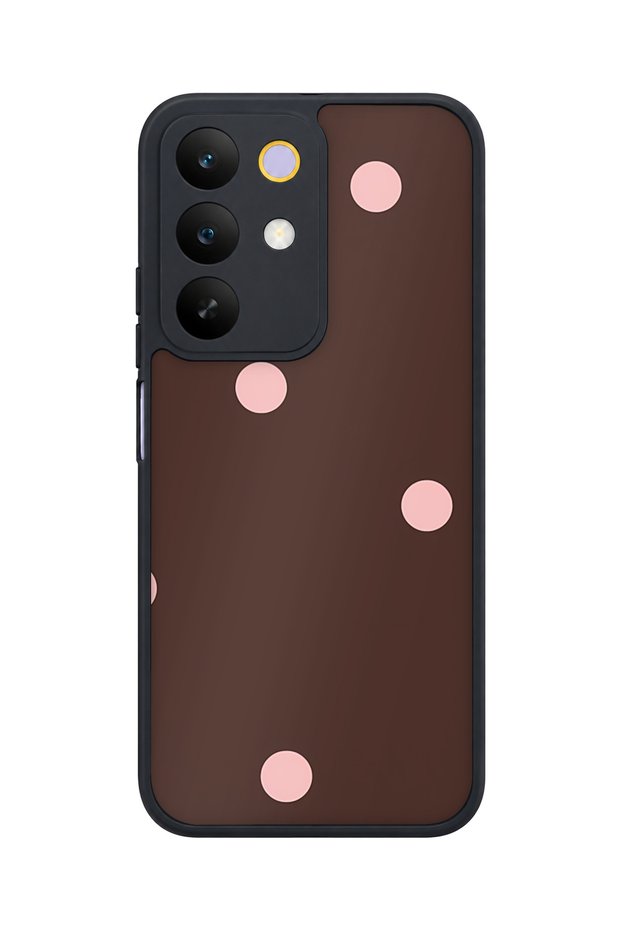 C85 5g Compatible Polkadot Patterned Shockproof Case with Camera Protection