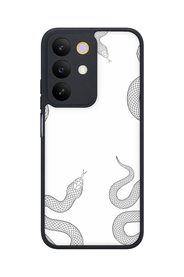 C85 5g Compatible Snake Pattern Patterned Camera Protected Shockproof Case