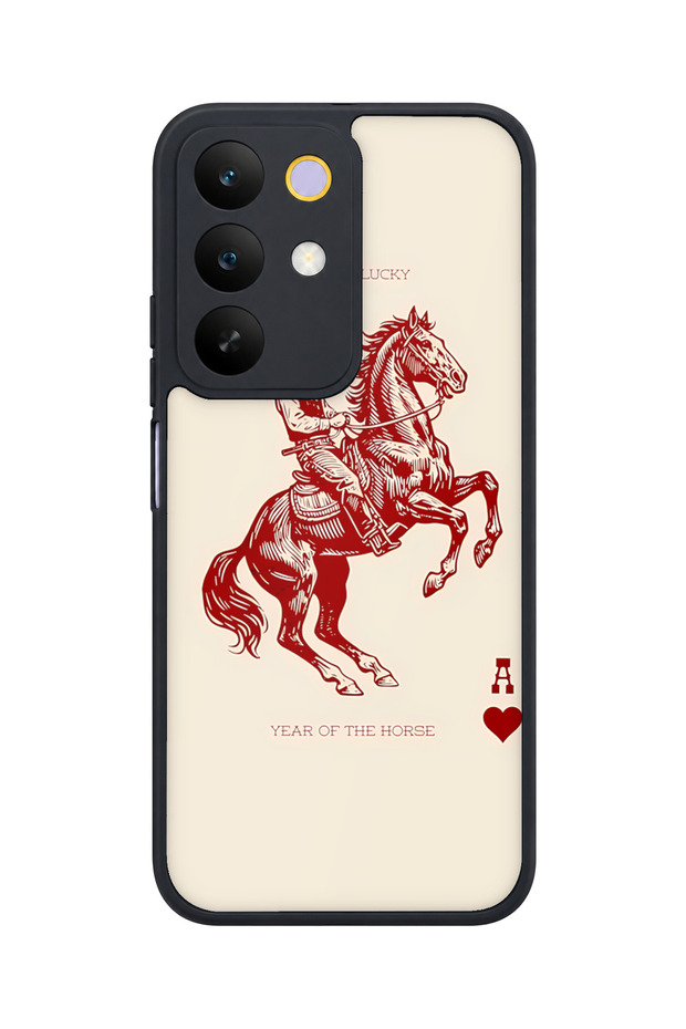 C85 5g Compatible Horse Patterned Camera Protected Shockproof Case