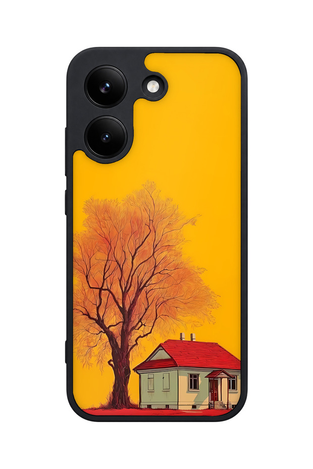 X8 Pro Compatible Kırevi Patterned Camera Protected Shockproof Case