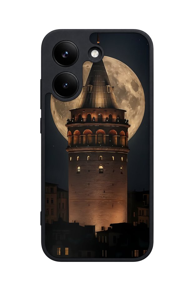 X8 Pro Compatible Tower Patterned Camera Protected Shockproof Case