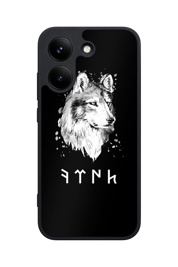 X8 Pro Compatible Göktürk Patterned Camera Protected Shockproof Case