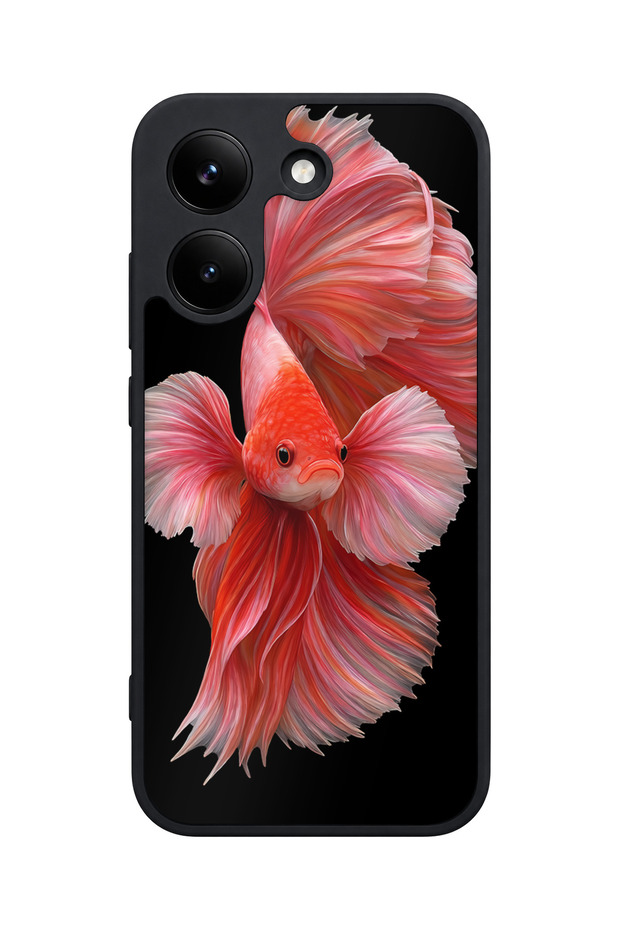 X8 Pro Compatible Betta Patterned Camera Protected Shockproof Case