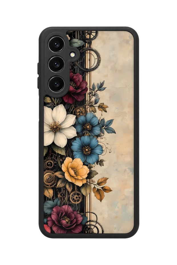 Samsung Galaxy A16 Compatible Steampunk Patterned Shockproof Case with Camera Protection