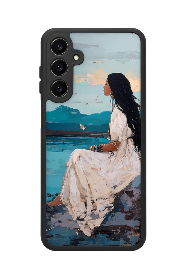 Samsung Galaxy A16 Compatible Dress Patterned Shockproof Case with Camera Protection