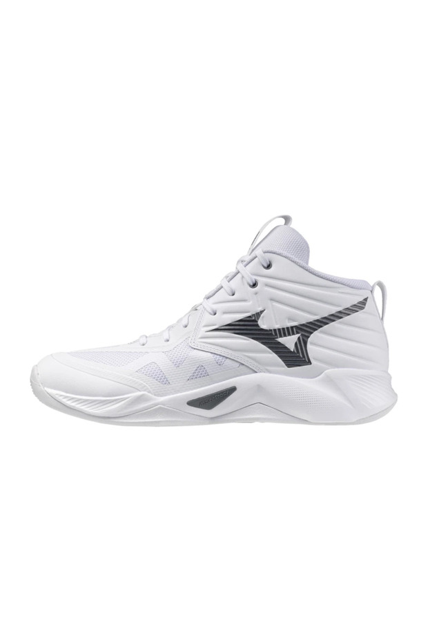 Wave Momentum Pro Mid Men's Volleyball Shoes White