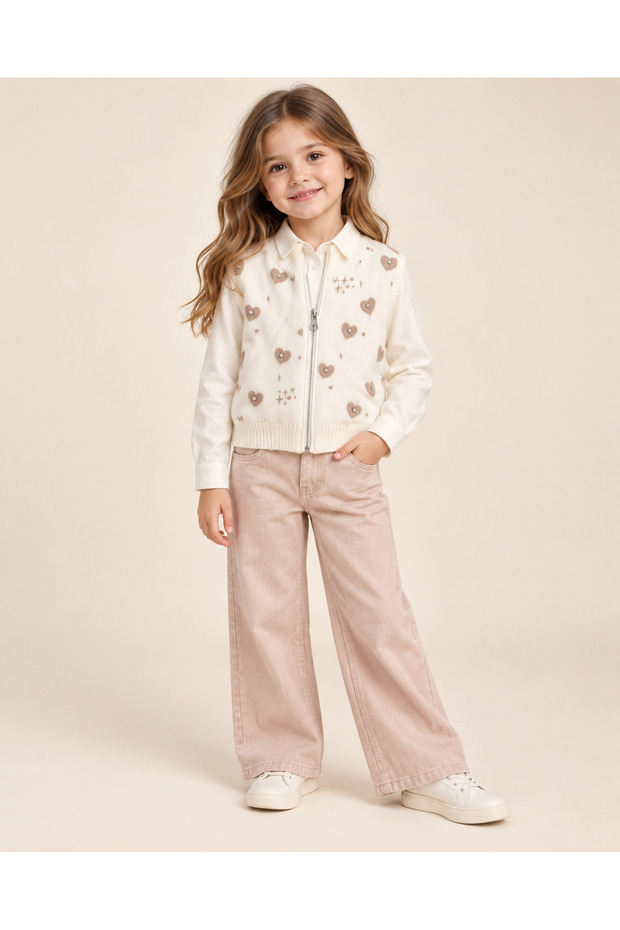 Girl's Vest 3-Piece Set