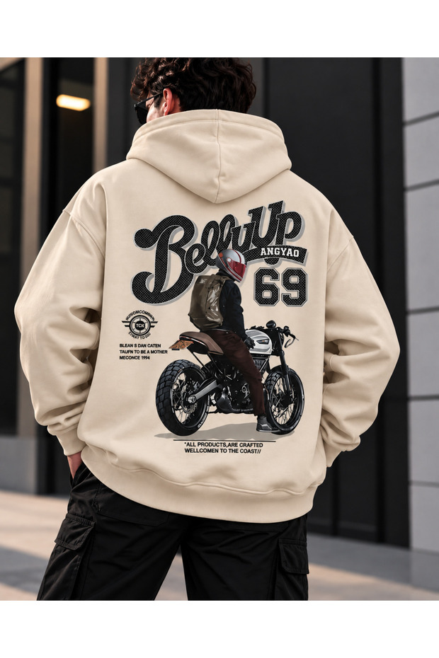 Men's Oversize Hooded Sweatshirt