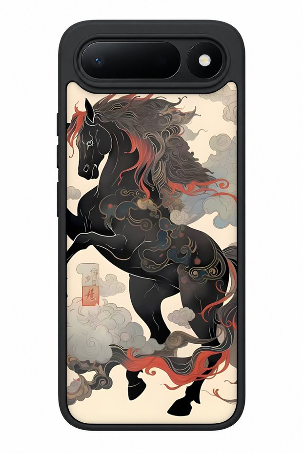 Spark 50 5g Compatible Horse Patterned Camera Protected Shockproof Case