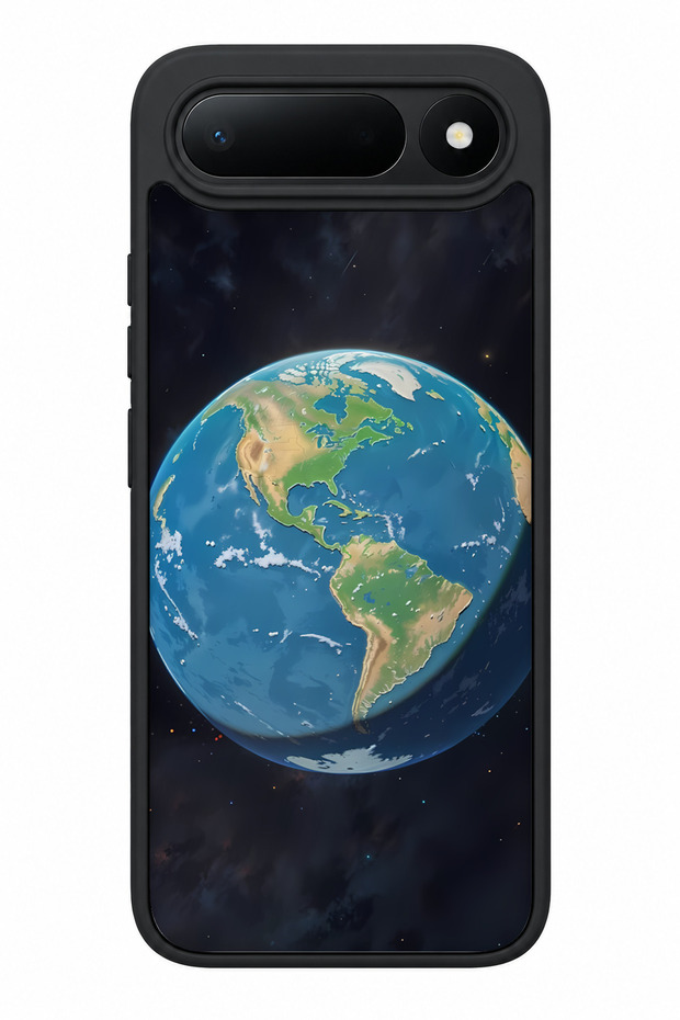 Spark 50 5g Compatible Globe Patterned Camera Protected Shockproof Case