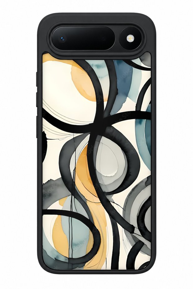 Spark 50 5g Compatible Curved Patterned Camera Protected Shockproof Case