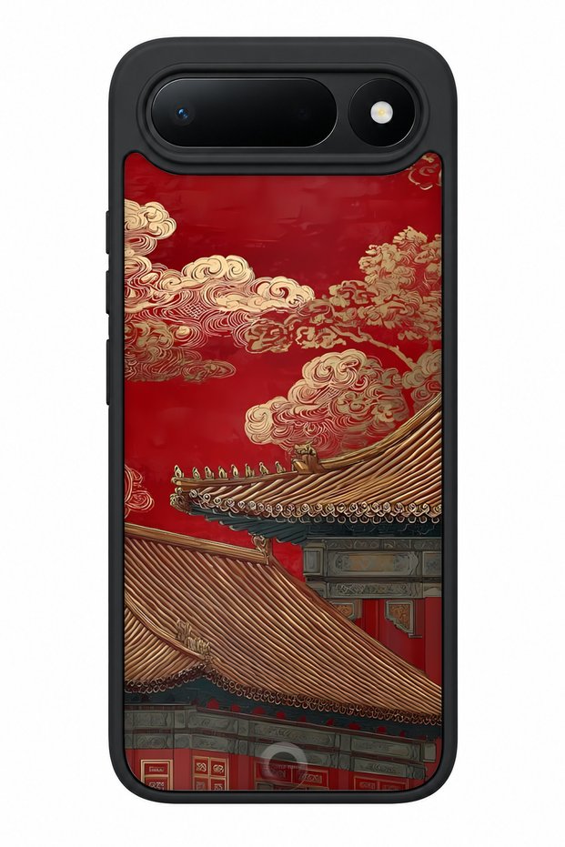 Spark 50 5g Compatible China Architecture Patterned Camera Protected Shockproof Case