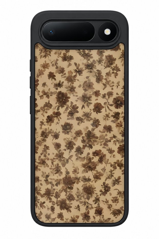 Spark 50 5g Compatible Brown Patterned Camera Protected Shockproof Case