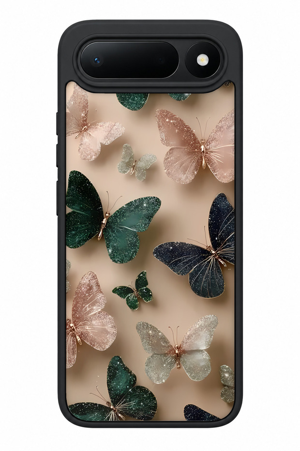 Spark 50 5g Compatible Butterfly Patterned Camera Protected Shockproof Case