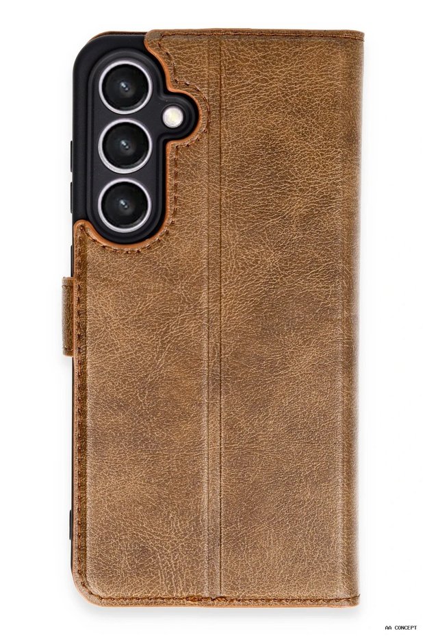Concepta Newface Galaxy S24 Fe Case Tr S Plus Cover Case (10512) - Tan
