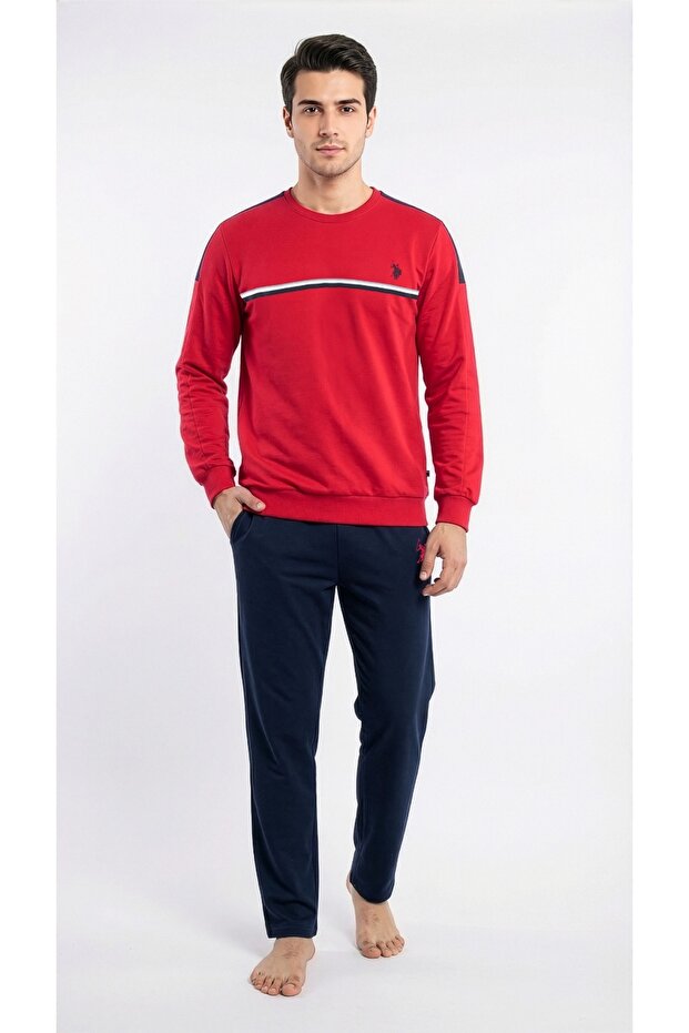 Men's Red Home Wear