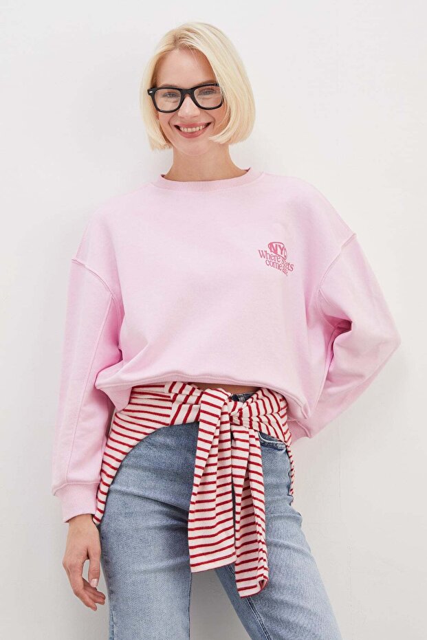 3 Threaded Unprinted Nyc Printed Handle Cimalli Sweatshirt
