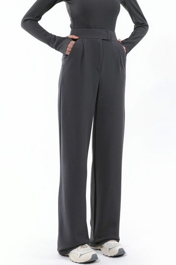 Women's lycra velcro closure palazzo pants