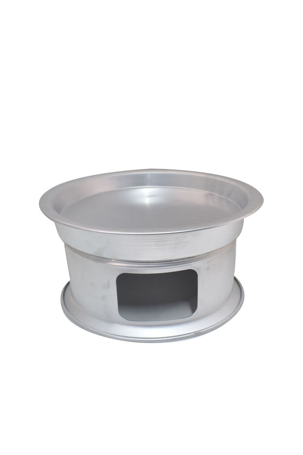 Plain Metal Kunafa Warmer, 33 cm size