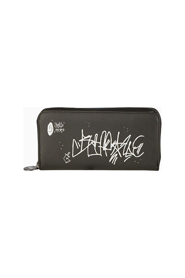 Long Wallet Muse White, 19.5 cm Women's Wallet