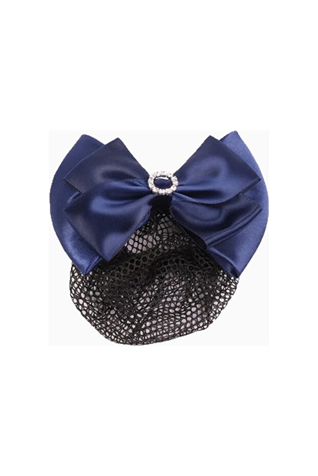 Harry’S Horse Circle Mesh Luxury Equestrian Accessory Stoned Hair Clip