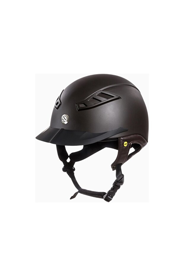 Back on Track Eq3 Mips Lynx Smooth Top Riding Helmet, Ce Vg1 Certified, Smooth Outer Shell