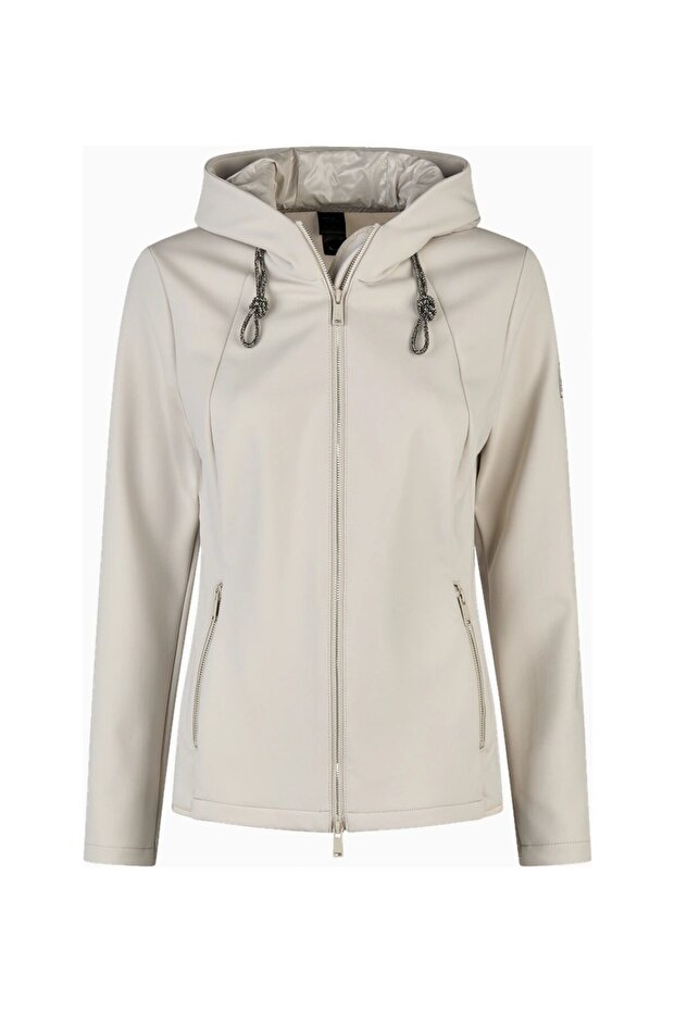 Selection 8045 Luxury Hooded Tech Fleece Women's Sports Jacket
