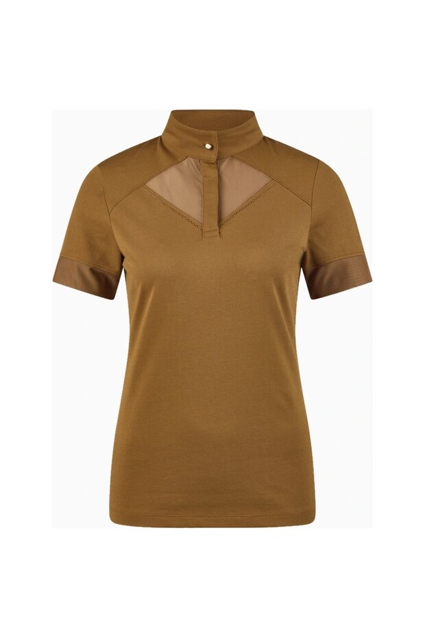 Pique Shirt 7230 Luxury Tulle Detailed Women's Sports T-Shirt