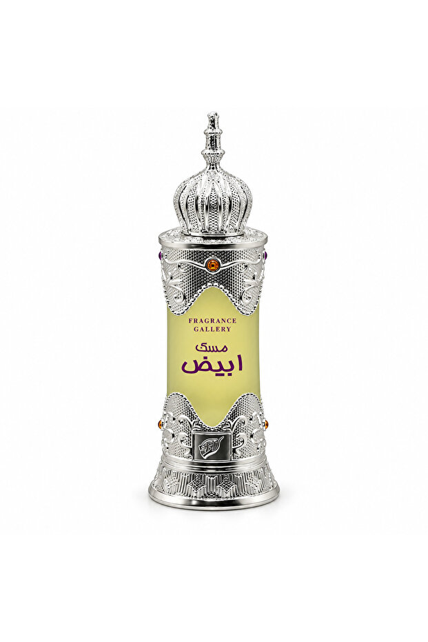 Attar Musk Abiyad For Unisex, 20Ml long lasting