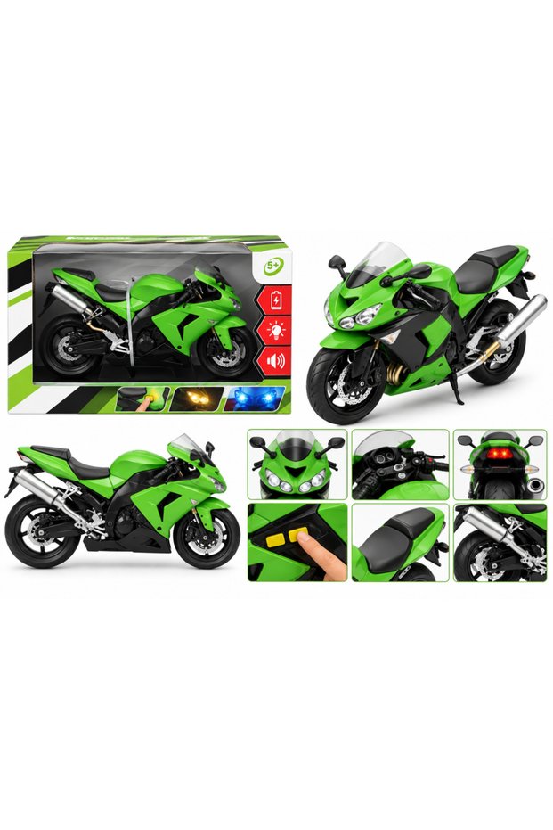 1:12 Zx-14 2011 Model Motorcycle (Price Is for One Piece)