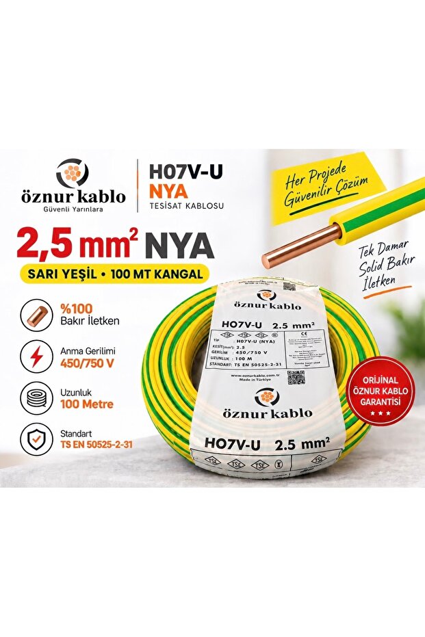 2.5mm NYA KABLO