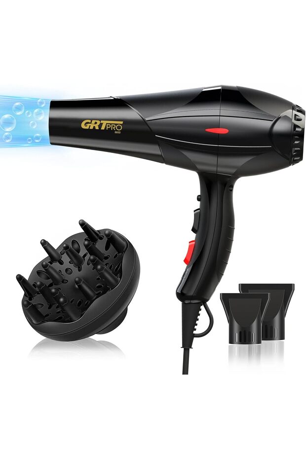 GRT PRO Professional Ionic Hair Dryer 3500W